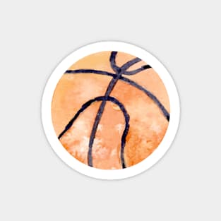 Basketball Watercolor Sticker